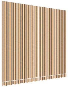 vidaXL Markisenbespannung Mehrfarbig Gestreift 4x3,5 m (367737)