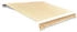 vidaXL Markisenbespannung Canvas Orange & Weiß 350x250 cm (143705)