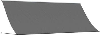 vidaXL Markise Einziehbar Anthrazit 400x150 cm Stoff und Stahl (368756)