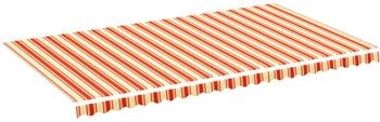 vidaXL Markisenbespannung Gelb und Orange 6x3,5 m (312024)