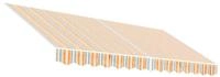 vidaXL Ersatzstoff f&uuml;r Markise Mehrfarbig 350x250 cm Polyester