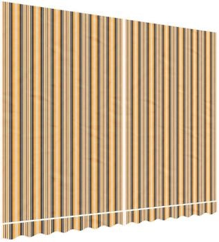 vidaXL Markisenbespannung Mehrfarbig Gestreift 3,5x2,5 m (367735)