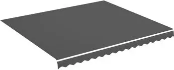 vidaXL Markisenbespannung Anthrazit 4x3,5 m (311948)