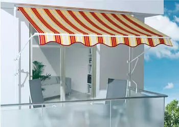 Spettmann Line 350 x 160 cm orange gestreift