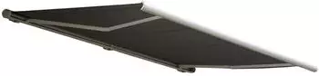 MCW H123 Elektrische Kassettenmarkise 4,5x3m Polyester Anthrazit (H123)