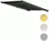 MCW Kassetten-Markise H122 mit Volant 4x3m Polyester Anthrazit/Grau (800000499234)
