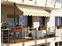 Swing & Harmonie Klemmmarkise mit LED-Beleuchtung und Kurbel 300x150cm, Creme
