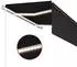 vidaXL Markise Automatisch mit Rollo LED Windsensor 3,5x2,5m Anthrazit (3069294)