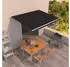 vidaXL Markise Manuell Einziehbar 450x350cm Anthrazit (3068999)