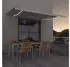 vidaXL Automatische Markise mit LED & Windsensor 500x350 cm Creme (3069032)