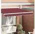 vidaXL Markisenvolant Segeltuch Bordeauxrot 230x20cm (42000701)