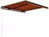 vidaXL Einziehbare Markise Handbetrieben 300x250cm Orange/Braun (3055187)