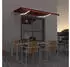vidaXL Automatische Markise mit LED & Windsensor 350x250cm Orange/Braun (3068895)