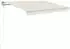 vidaXL Automatische Markise mit LED & Windsensor 350x250cm Creme
