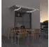 vidaXL Automatische Markise mit LED & Windsensor 350x250cm Creme