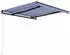 vidaXL Einziehbare Markise handbetrieben 300x250cm blau/weiß (3055184)