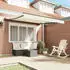vidaXL Markisenrahmen Creme 300x250cm Polyester PU-Beschichtung (3329920)