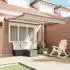 vidaXL Markise Beige 3 x 2,5 m Polyester und Metall (3330061)
