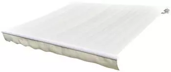 vidaXL Markisenbespannung Canvas Creme 450x300 cm (143703)