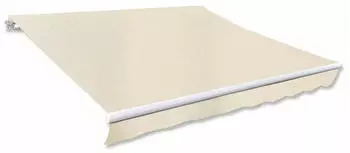 vidaXL Markisengestell 4x3m Automatik-Aufrollsystem Aluminium (141466)