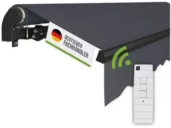 Empasa Gelenkarmmarkise START PLUS 400 x 250 cm anthrazit