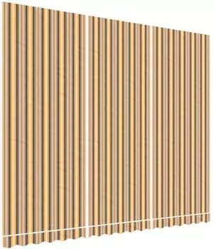 vidaXL Markisenbespannung Mehrfarbig Gestreift 4,5x3,5m (367739)