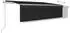 vidaXL Gelenkarmmarkise mit Rollo, LED & Windsensor, 5x3m, anthrazit (3069354)