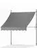 Sol Royal Klemmmarkise 1 5m ohne Bohren SolVision BM3 Anthrazit