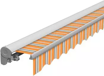 Eclipse Standard manuell Halbkassettenmarkise 3x2,5 m mit Polyestertuch