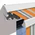 Eclipse Standard manuell Halbkassettenmarkise 3x2,5 m mit Polyestertuch