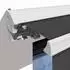 Eclipse Standard manuell Halbkassettenmarkise 3,5x3 m Tuch Grau