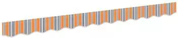 vidaXL Markisenvolant mehrfarbig 2,5m Polyester (42000736)