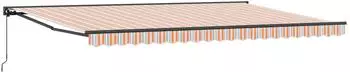vidaXL Markisenrahmen blau und orange 500&times;300cm (3331295)