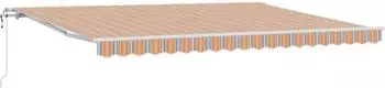 vidaXL Elektrische Einziehbare Markise Mehrfarbig 450x350cm (3331107)
