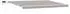 vidaXL Einziehbare Markise mit LED hellgrau 450x350cm (3331146)