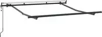 vidaXL Markisenrahmen Anthrazit 2,5 x 2 m Metall