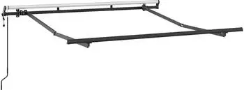 vidaXL Markisenrahmen 2,5x2m Metall anthrazit (42002552)