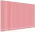 vidaXL Markisenbespannung rot-weiß gestreift 5x3m (367720)