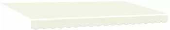 vidaXL Einziehbare Markise creme 350x200cm (3329630)