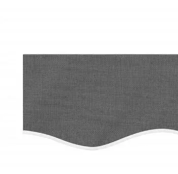 vidaXL Markisenvolant gestreift anthrazit 6m (367767)