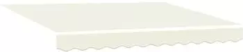 vidaXL Markisenersatzstoff creme 3x2m Polyester (42000387)