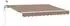 vidaXL Markisenstoff Taupe 500x300cm Polyester (3426332)