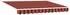 vidaXL Ausziehbare Markise orange, schwarz und gelb 3,5x2m (3418984)