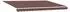 vidaXL Elektrische Ausziehmarkise braun/anthrazit 4,5×3m (3422079)