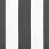 vidaXL Markisenersatzstoff anthrazit/weiß 600x350cm Polyester (3444288)