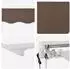 vidaXL Elektrische Ausziehmarkise taupe 3,5x2,5m (3426014)