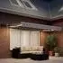 vidaXL Markisenrahmen manuell mit LEDs hellgrau/weiß 3,5x2,5m (3426000)