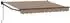 vidaXL Ausziehbare Markise taupe 3,5x2m Polyester/Metall (3425699)