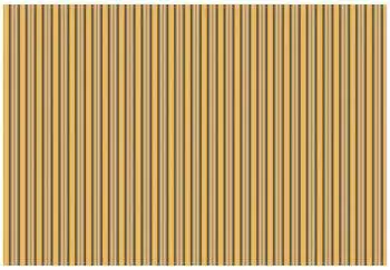 vidaXL Markisenersatzstoff orange und schwarz 250x200cm Polyester