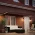 vidaXL Manuell einziehbare Markise mit LEDs, 4x3m
